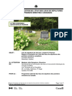 Lester B. Pearson Grave Site Monitoring Report 2011