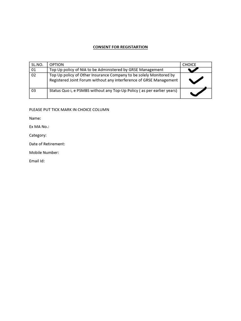 Consent Form | PDF