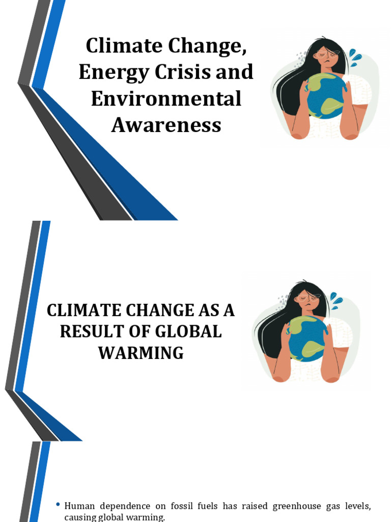 Climate Change and Energy Crisis Insights | PDF | Greenhouse Effect ...