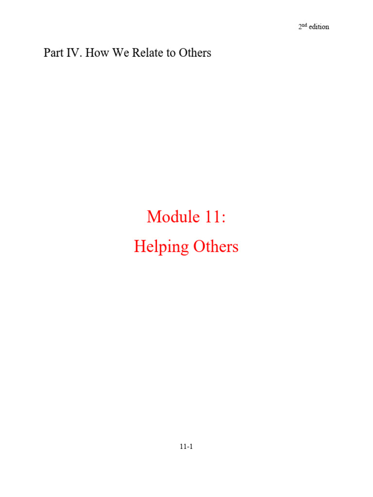 Understanding Prosocial Behavior | PDF | Altruism | Empathy