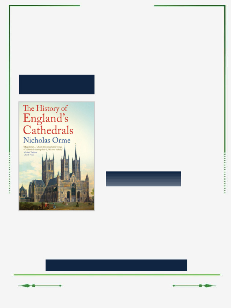 The History of England's Cathedrals 11th Edition Nicholas Orme ebook ...