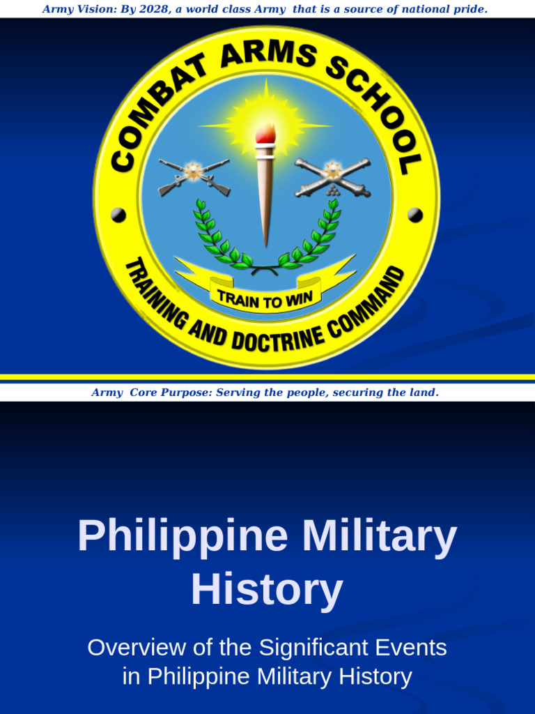 Philippine Military History Overview | PDF | Philippines | Spanish East ...