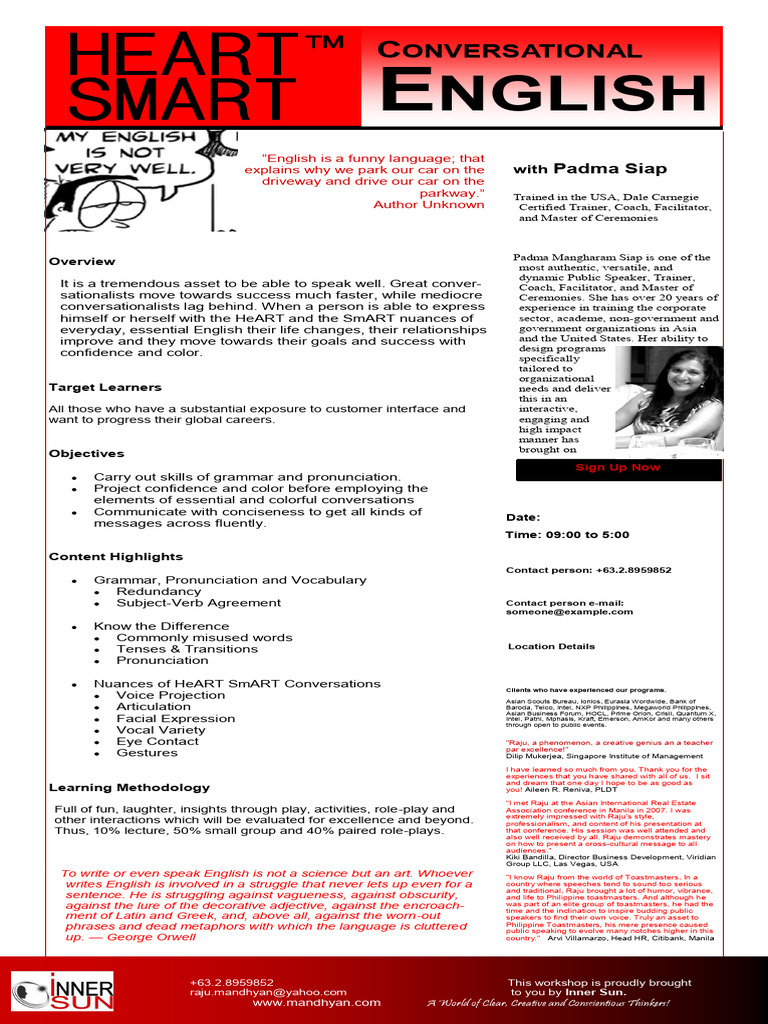 Master Conversational English Skills | PDF | English Language | Human ...
