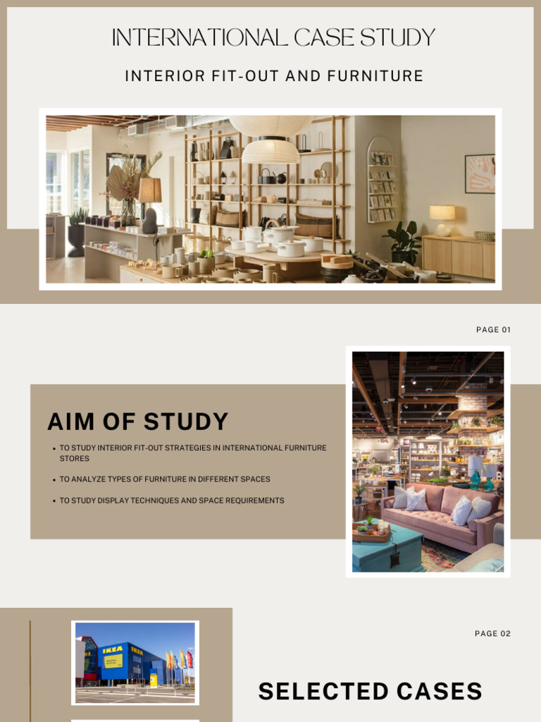 International Case Study DD | PDF | Furniture | Interior Design