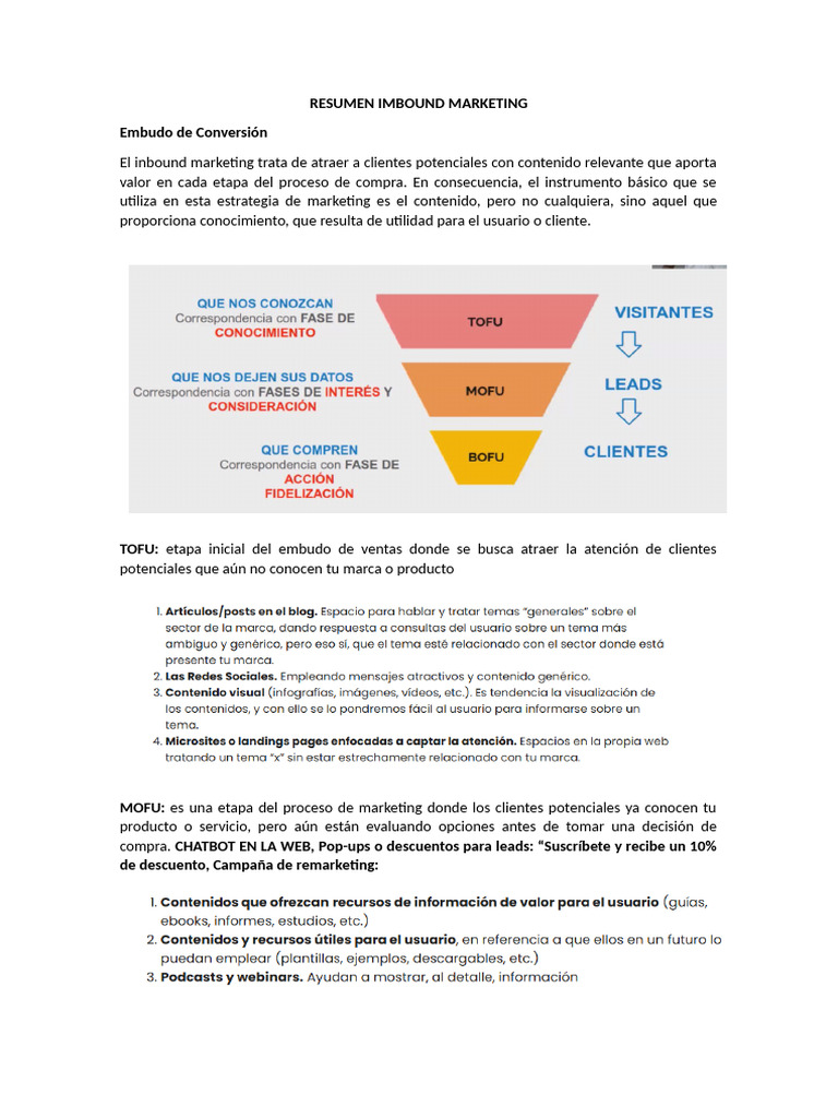 Estrategias Clave de Inbound Marketing | PDF | Marketing ...