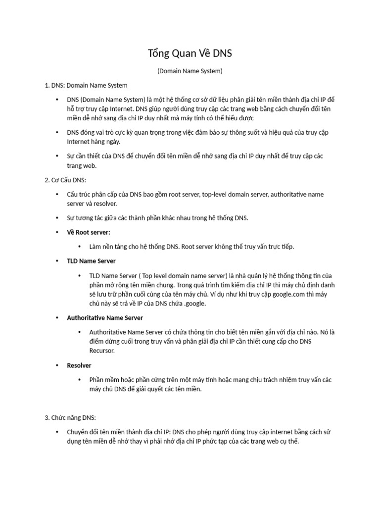Chapter2 DNS | PDF