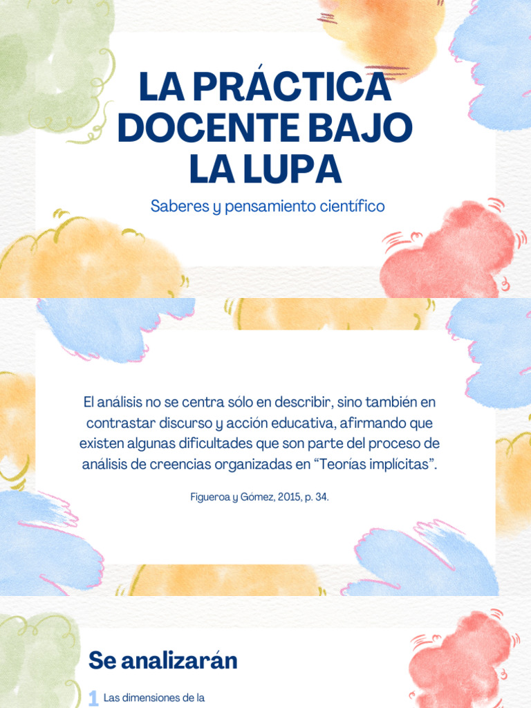 Dimensiones de la Práctica Docente | PDF | Maestros | Aprendizaje
