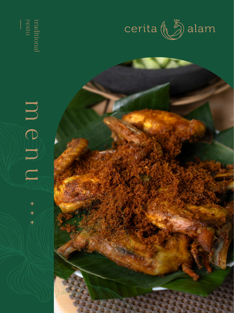 Cerita Alam - Menu TRADITIONAL | PDF