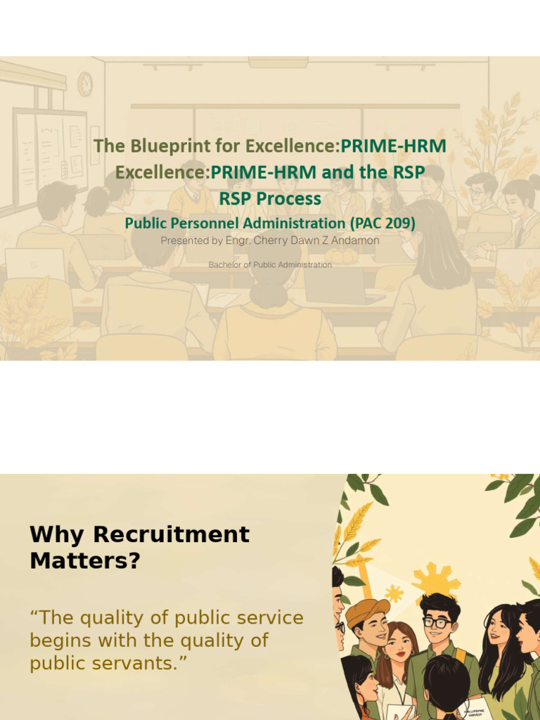 PRIME-HRM: Enhancing Public Sector Recruitment | PDF | Human Resource ...