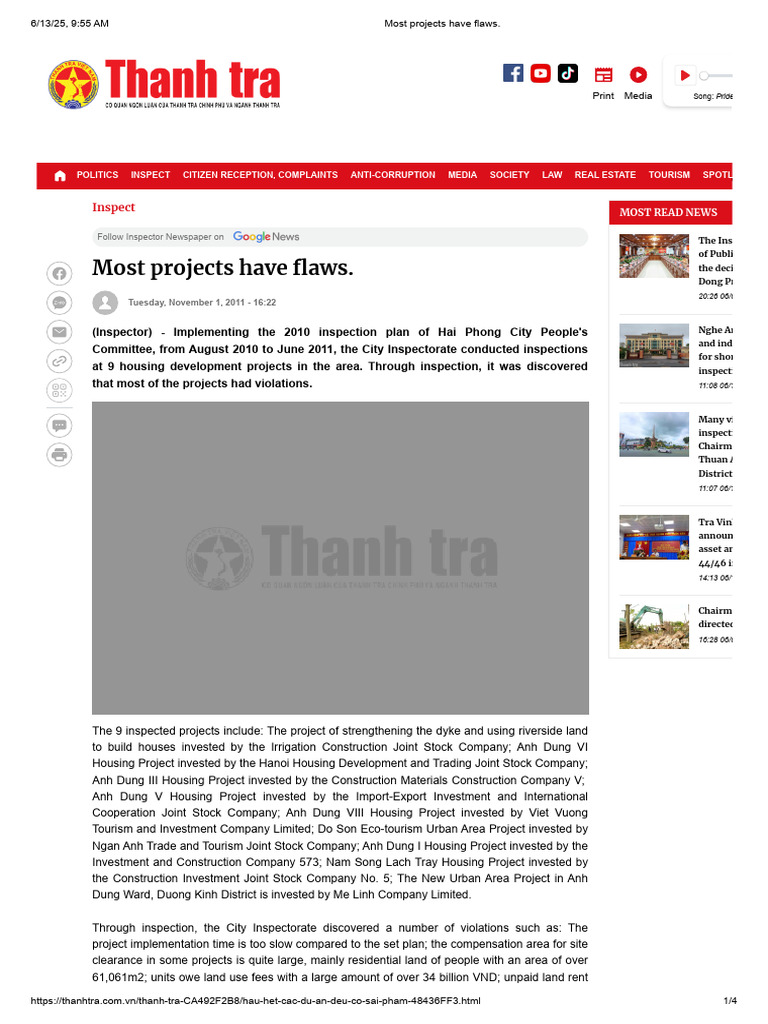 Most Projects Have Flaws | PDF | Economies