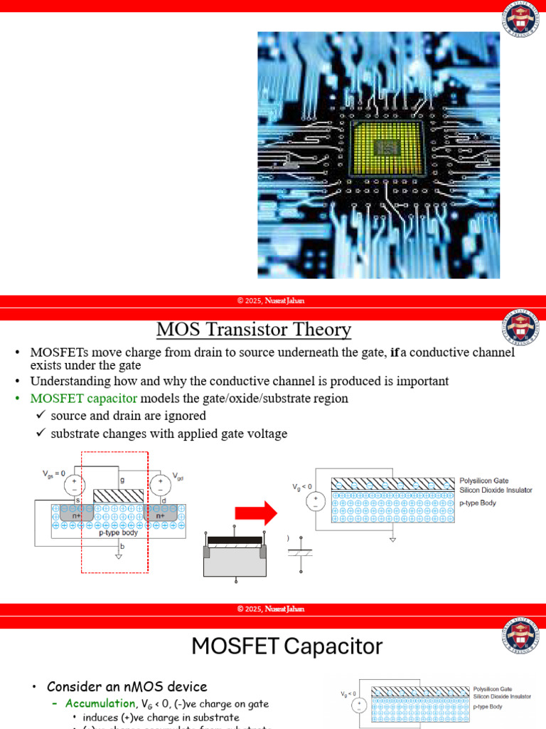 Lecture 3 | PDF | Mosfet | Field Effect Transistor
