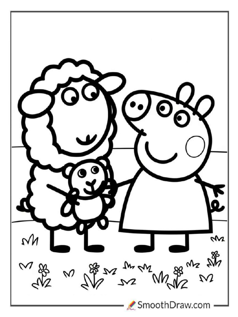 Peppa Coloring 9 | PDF