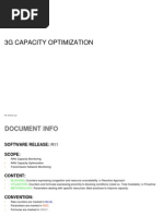 HUA 3G Capacity Optimization