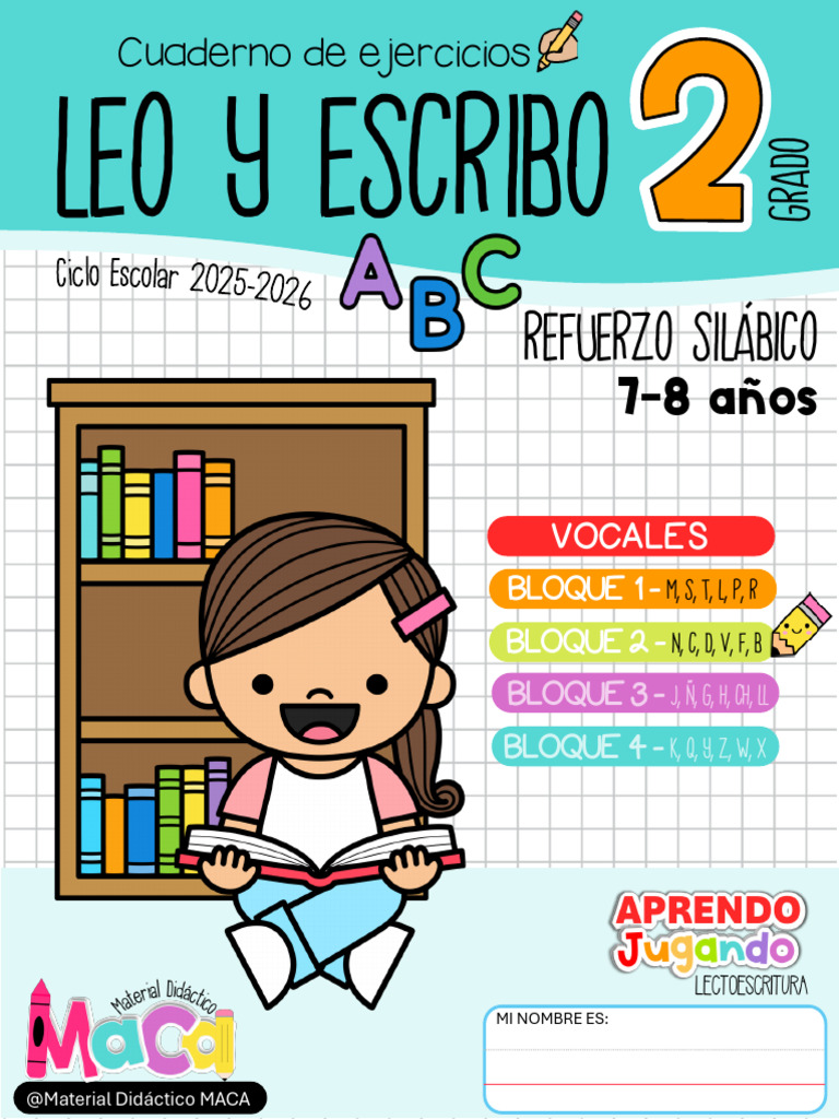 Ejercicios de Lectura y Escritura 2° Grado | PDF