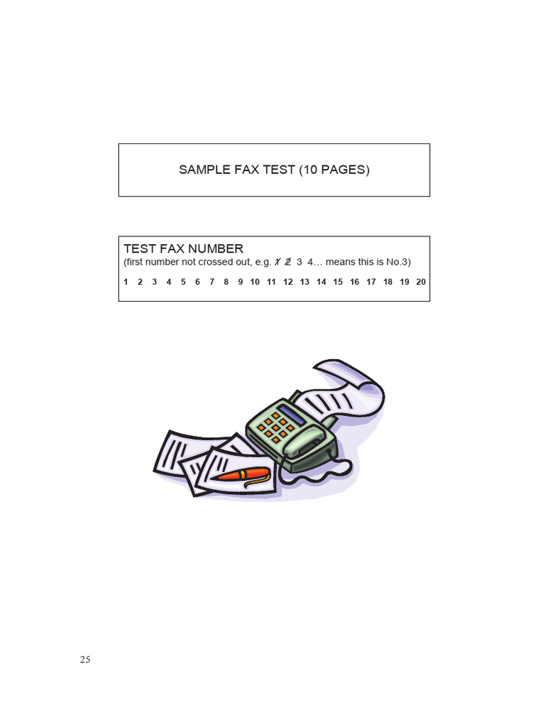 t38 Test Pages | PDF