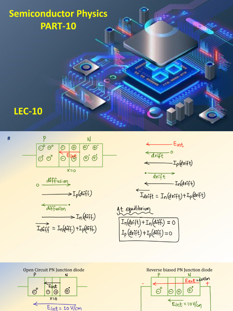 Lecture-10 - Semiconductor Physics 9 | PDF