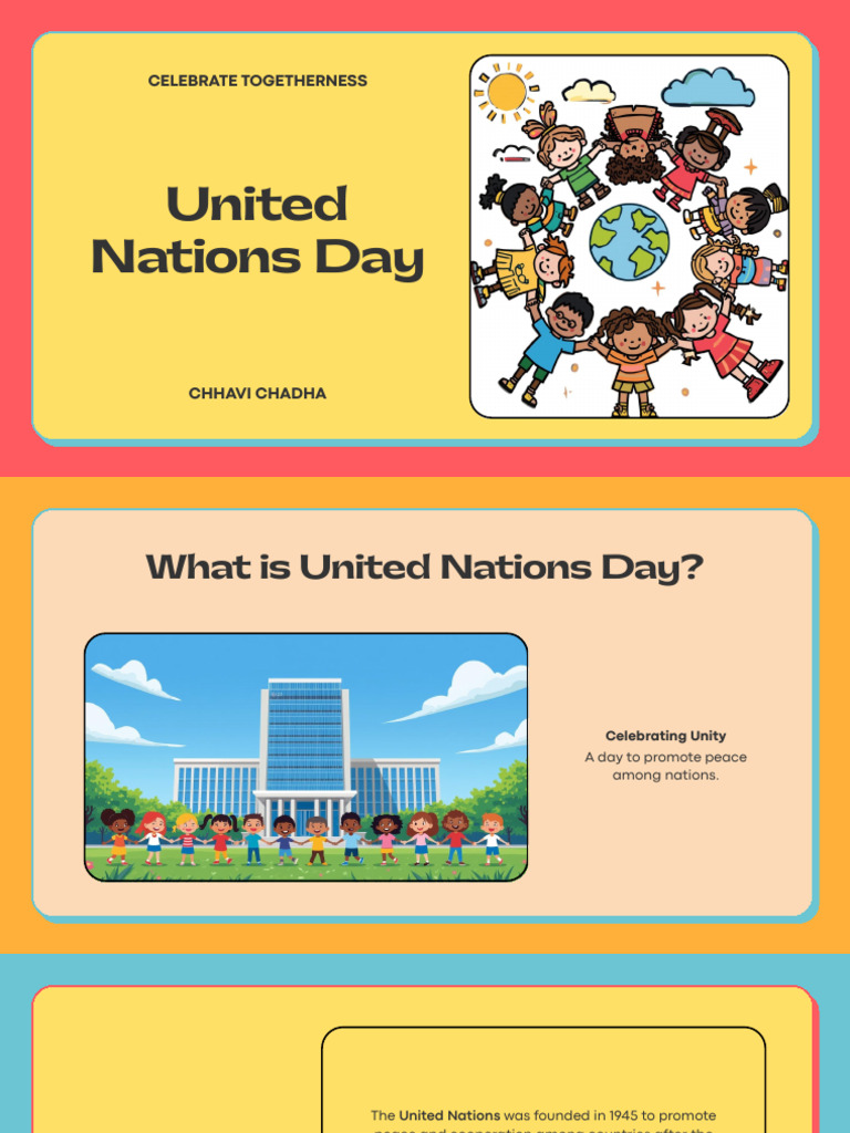 United Nations Day: Celebrating Peace | PDF | United Nations ...