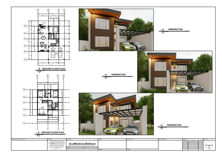 Ground and Second Floor Plans | PDF | Home | Room