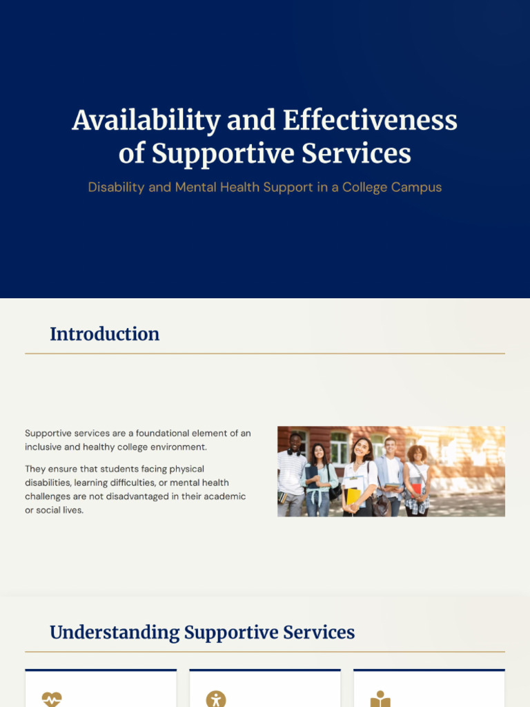 Supportive Services Evaluation | PDF