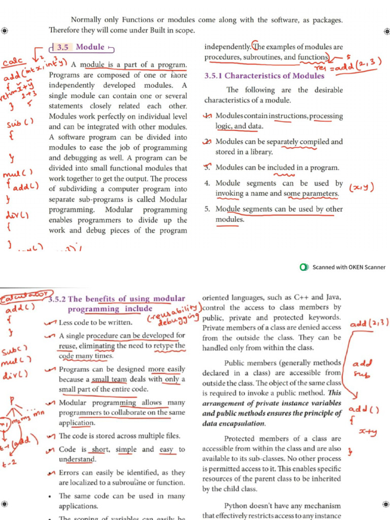 Unit 3 Modular Programming | PDF