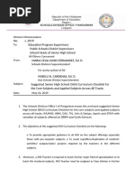 HUMSS Subjects for Grades 11 and 12 | PDF | Social Sciences | Science