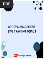 Order Management Roles Overview | PDF | Inventory | Supply Chain