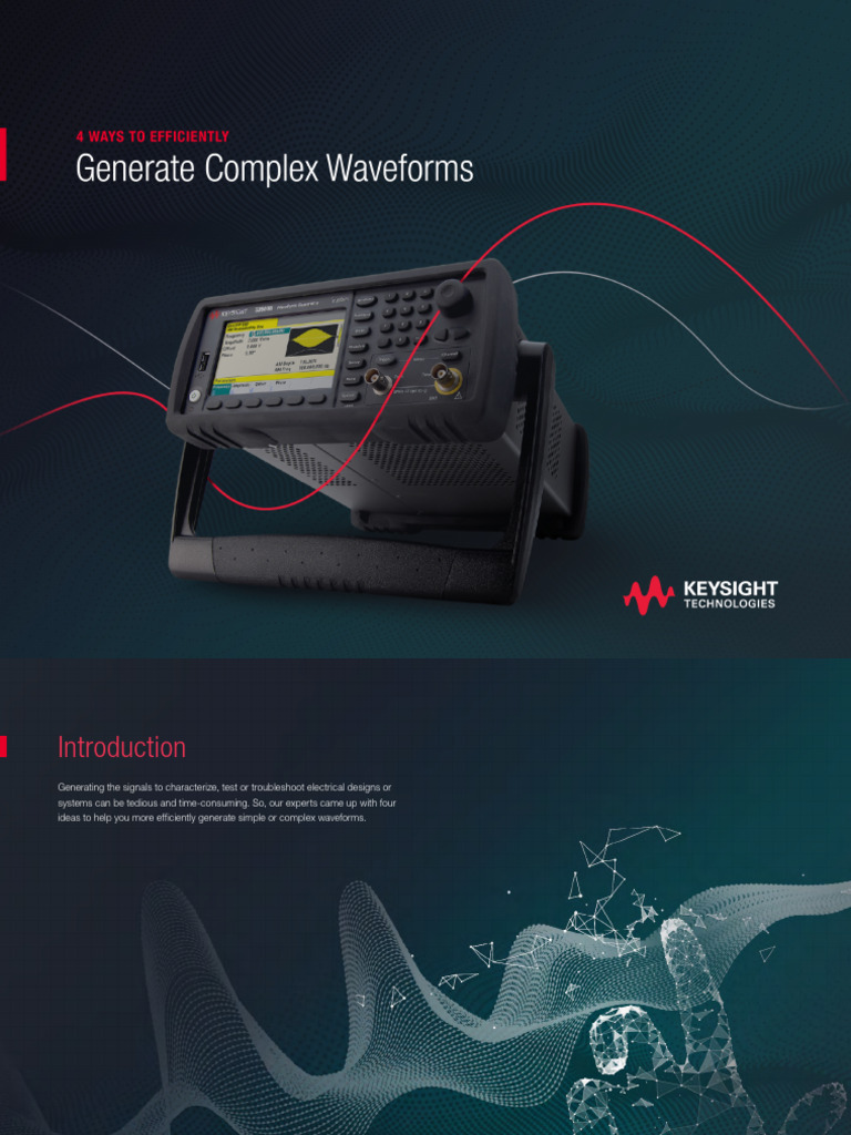 4ways To Generate Complex Waveforms | PDF | Sine Wave | Phase (Waves)