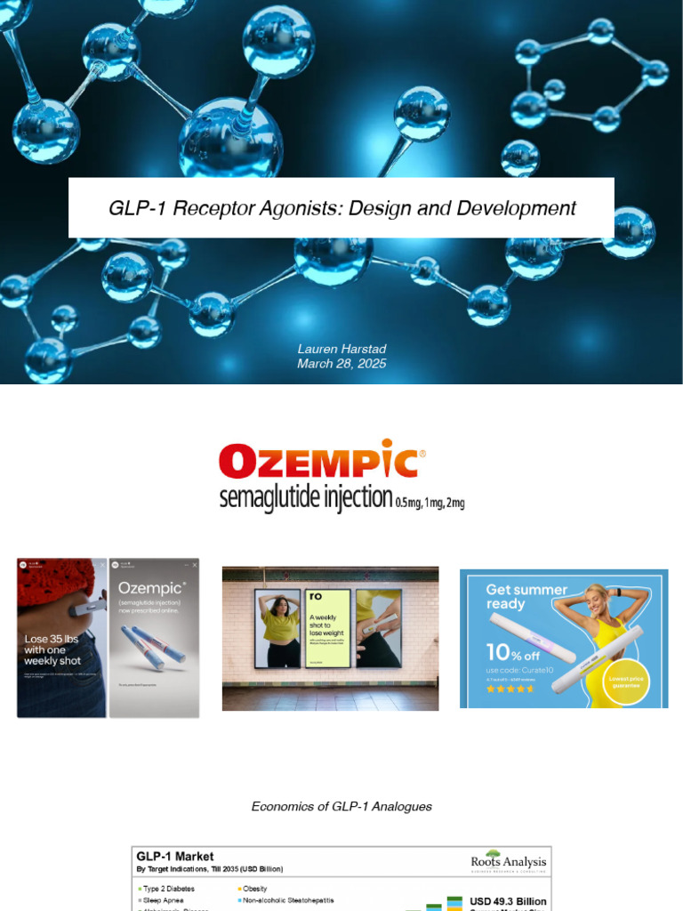 GLP-1 Agonists: Design & Market Insights | PDF | Insulin | Diabetes