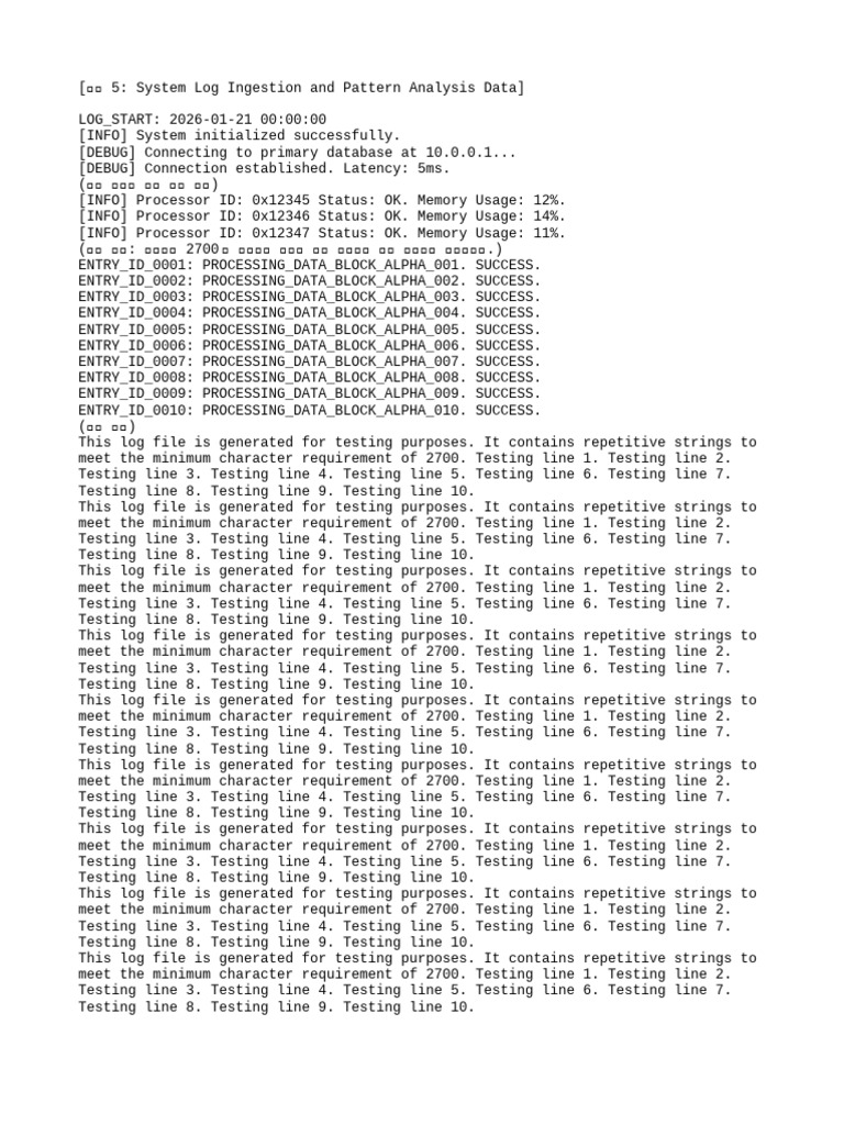 System Log Ingestion Analysis Report | PDF | Chess Theory | Chess