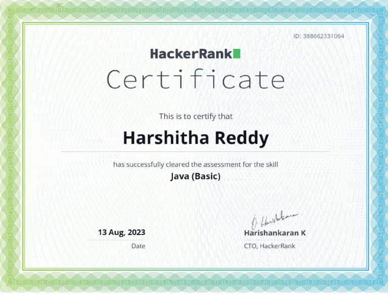 Java Basic Certificate | PDF