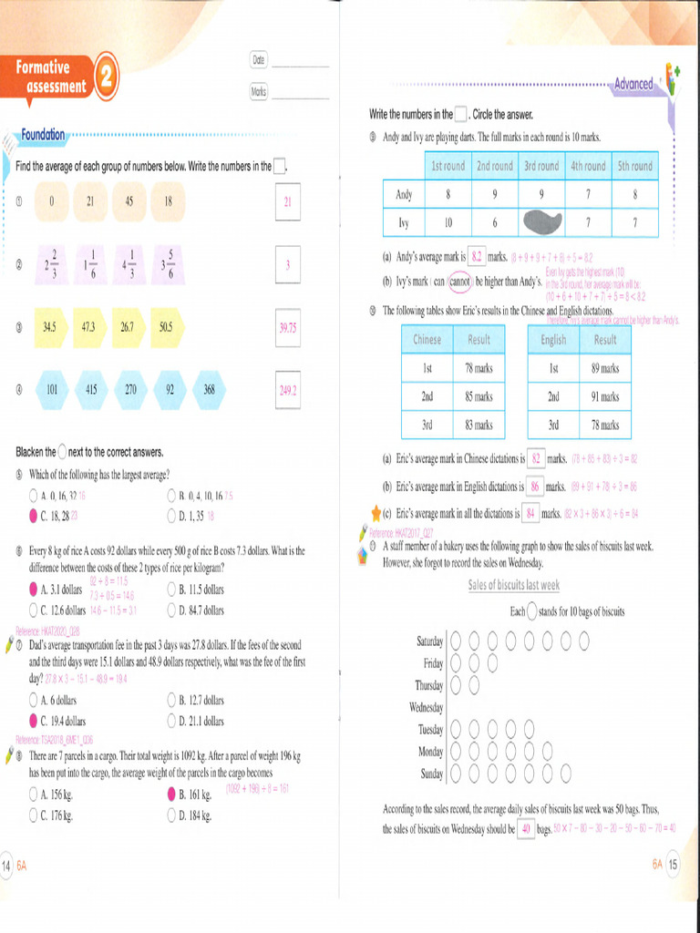 @ Ates Saiwee Oes 39.75: Write The Numbersin The - Circle The Answer | PDF