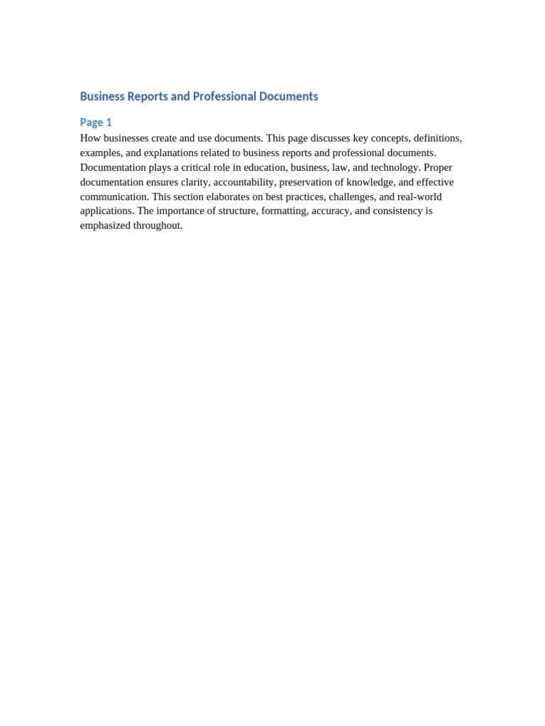 Document 3 Business Reports and Professional Documents | PDF ...