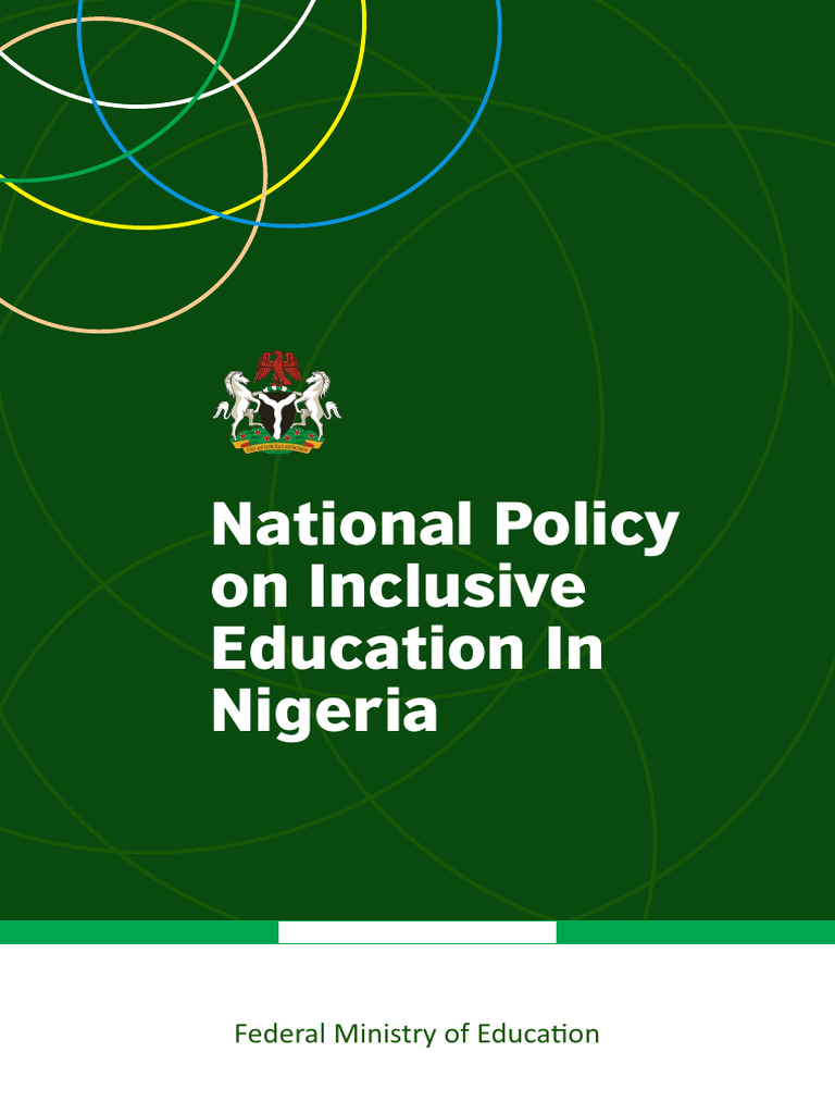 Inclusive Education Policy | PDF | Inclusion (Education) | Policy