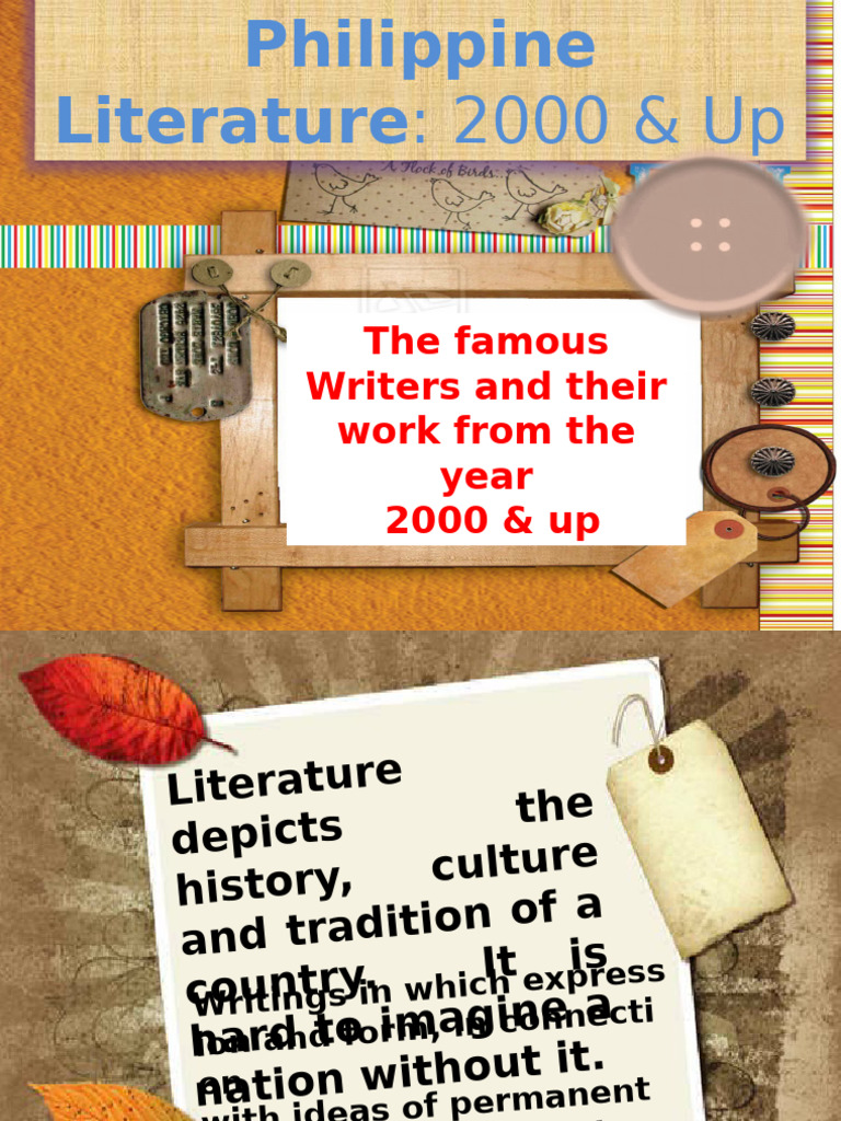 Notable Philippine Writers Since 2000 | PDF | Philippines
