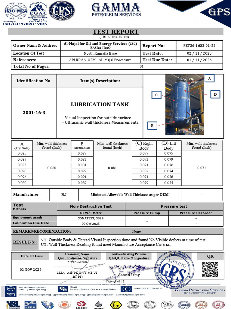 PET26-1653-01-25 LUBRICATION TANK 2001-16-3 | PDF | Mechanical Engineering
