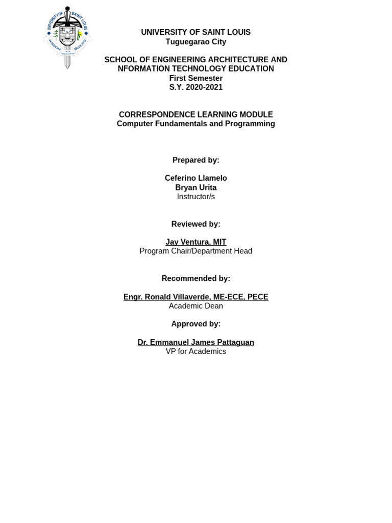 Computer Fundamentals Learning Module | PDF | Computer Monitor ...