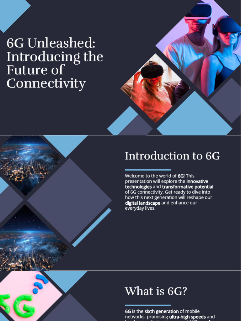 Slidesgo 6g Unleashed Pioneering the Future of Connectivity ...
