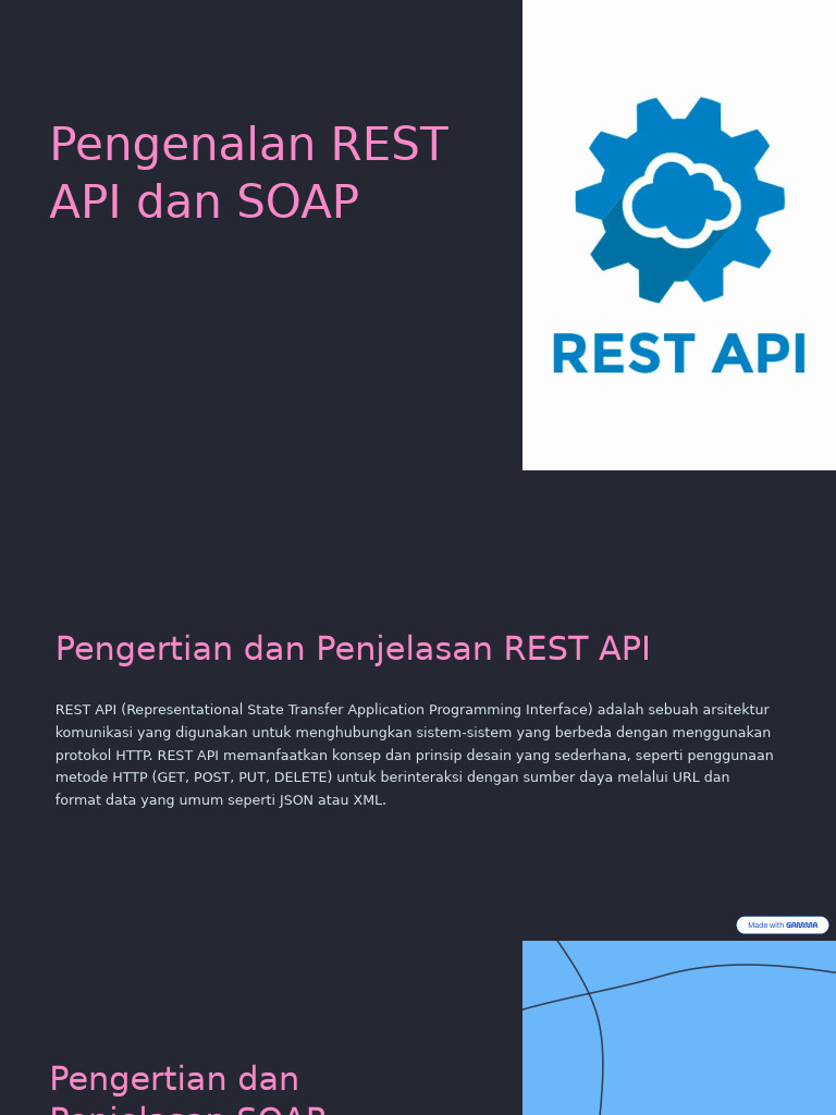 Perbandingan REST API dan SOAP | PDF