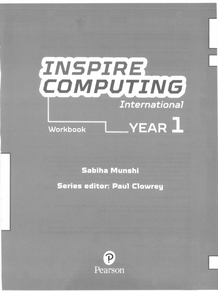 Inspire Computing International - Year 1workbook | PDF