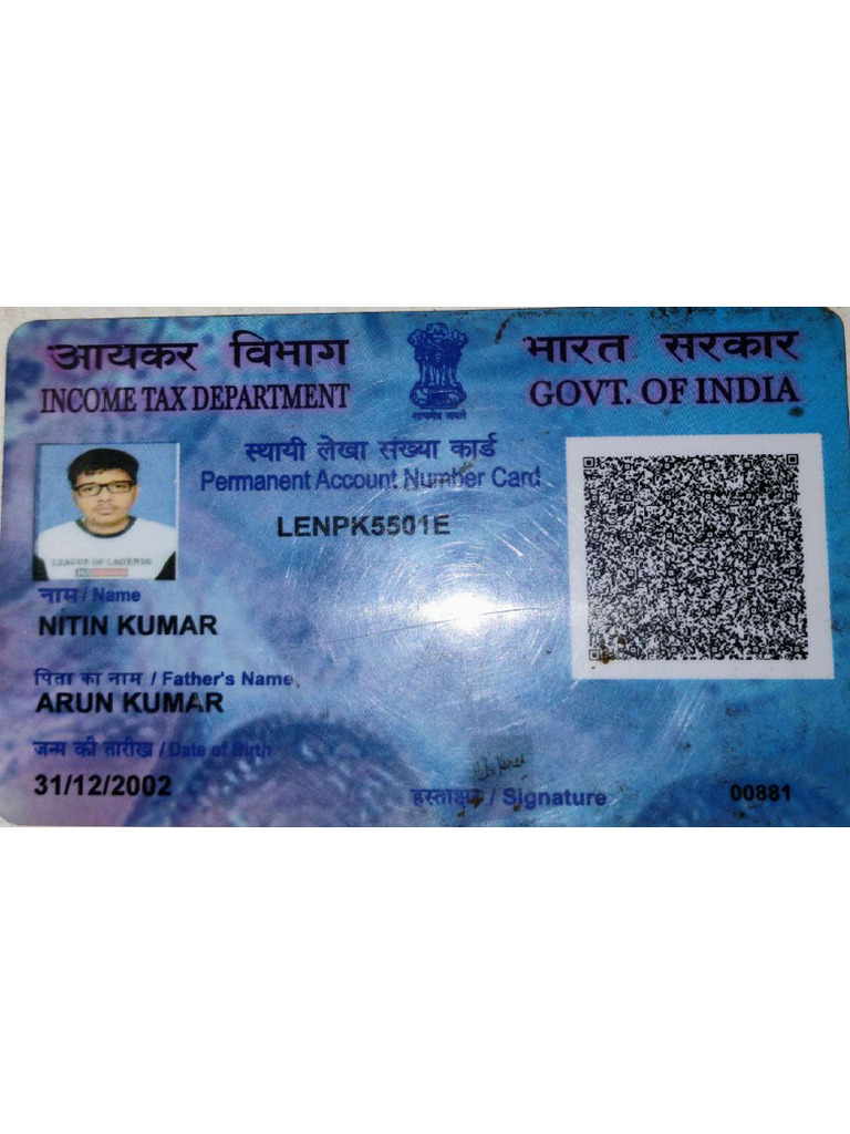 Pan Card | PDF