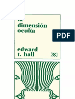 La Dimension Oculta Edward T Hall