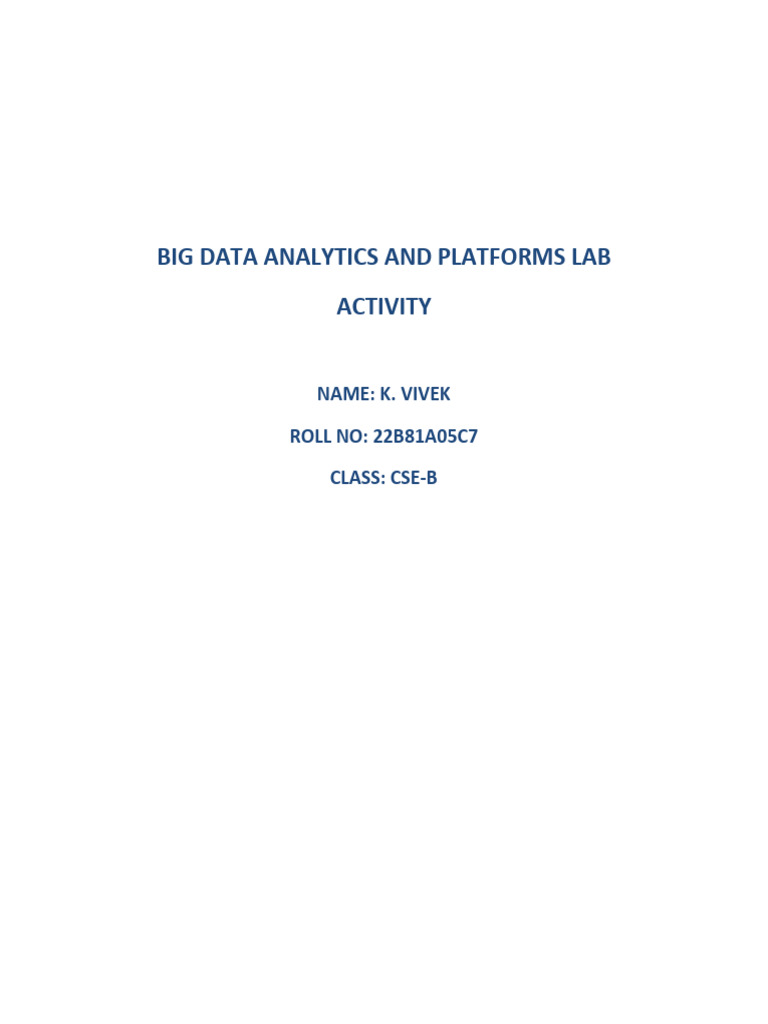 Hadoop and Spark Streaming Overview | PDF | Apache Hadoop | Apache Spark