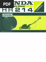 Download Honda HR214 by chpdx SN98473014 doc pdf
