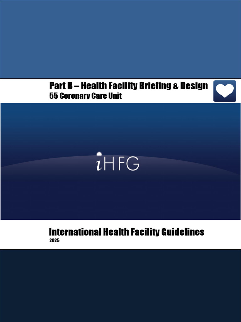 Coronary Care Unit Design Guidelines | PDF | Intensive Care Unit | Hospital