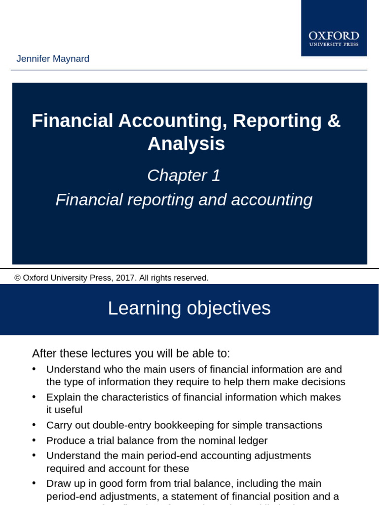 Maynard2e Ch01 Intro | PDF | Debits And Credits | Financial Accounting