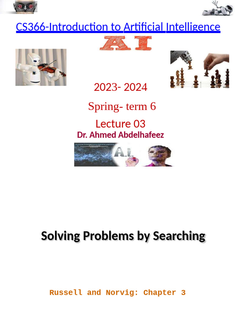 Problem-Solving Agents in AI | PDF | Function (Mathematics) | Applied ...
