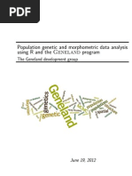 Geneland Population Genetics