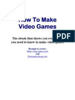 How to Make a Video Game