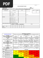 Task Based Risk Assessment Template | PDF | Risk | Safety