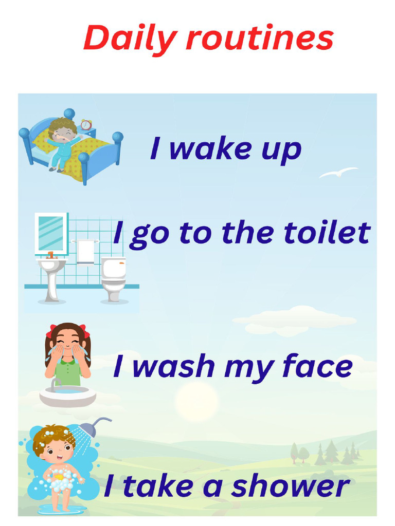 Daily Routines | PDF